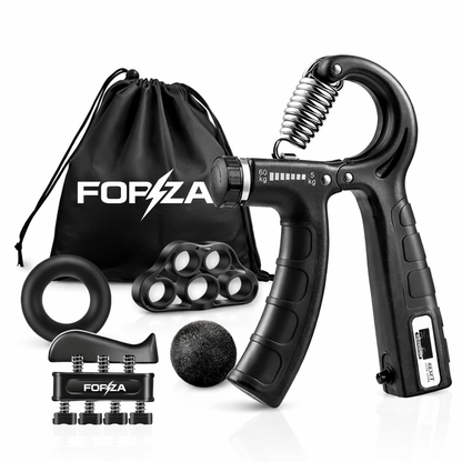 Set X5 Hand Grip Con Contador Forza 10-60KG
