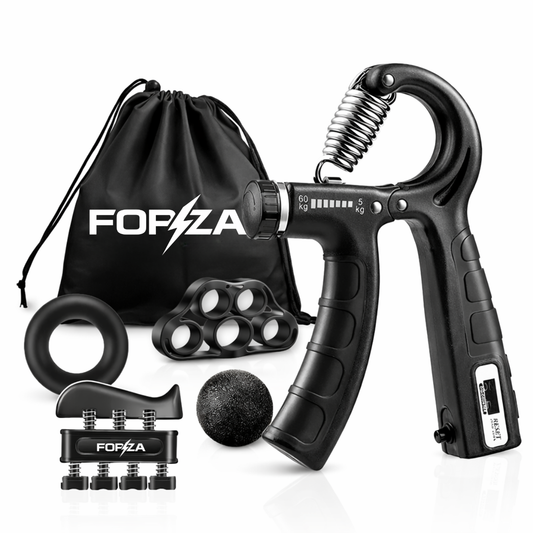 Set X5 Hand Grip Con Contador Forza 10-60KG