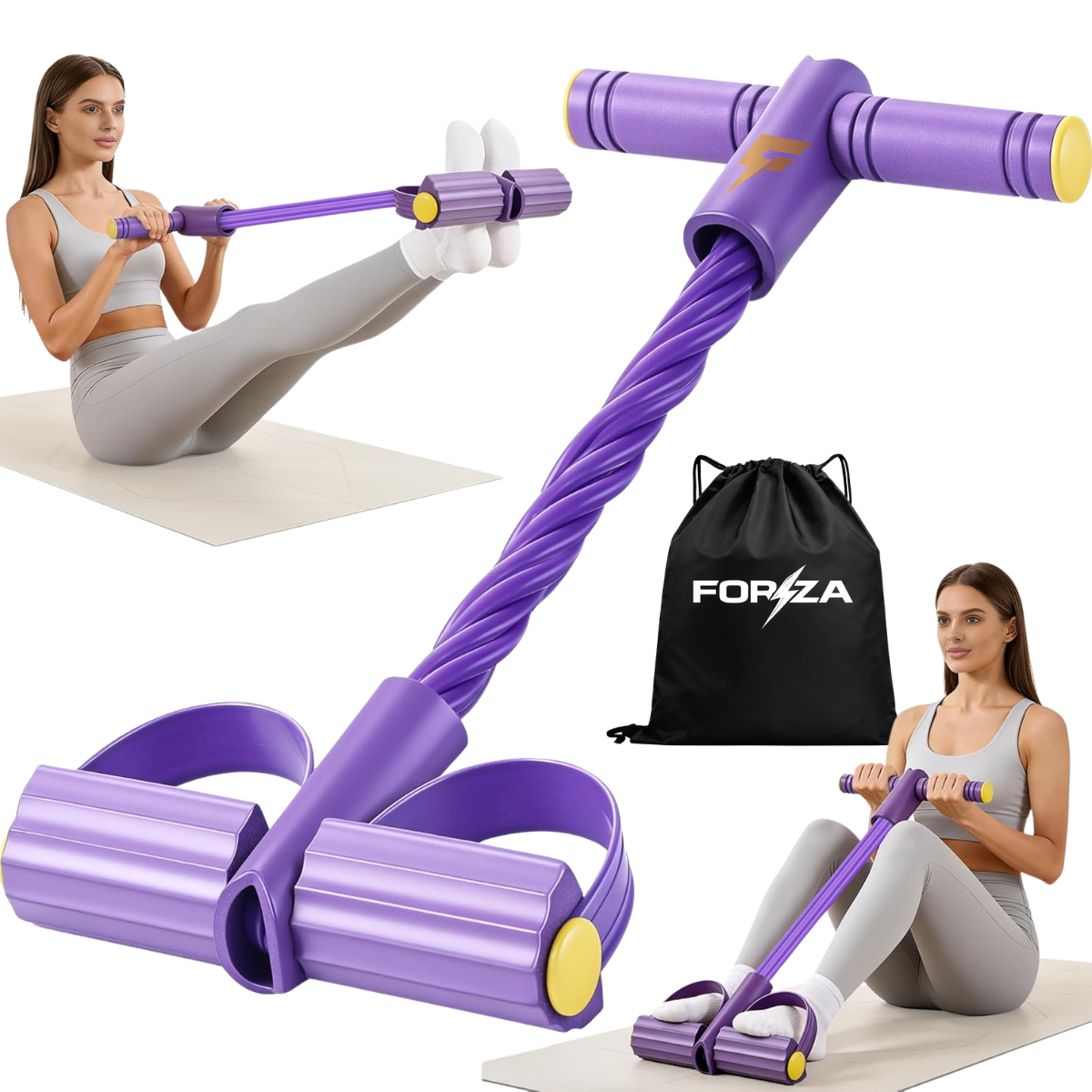 Ejercitador Y Reductor Para Abdomen De Pedal Forza