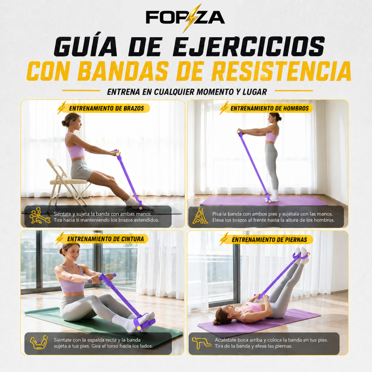 Ejercitador Y Reductor Para Abdomen De Pedal Forza