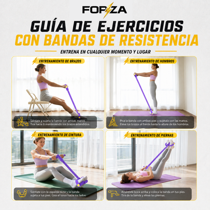 Ejercitador Y Reductor Para Abdomen De Pedal Forza