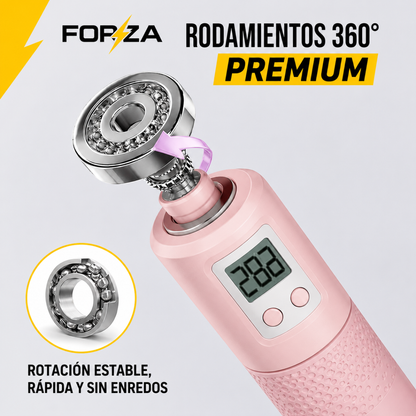 Cuerda De Saltar Doble Función Con Contador Forza