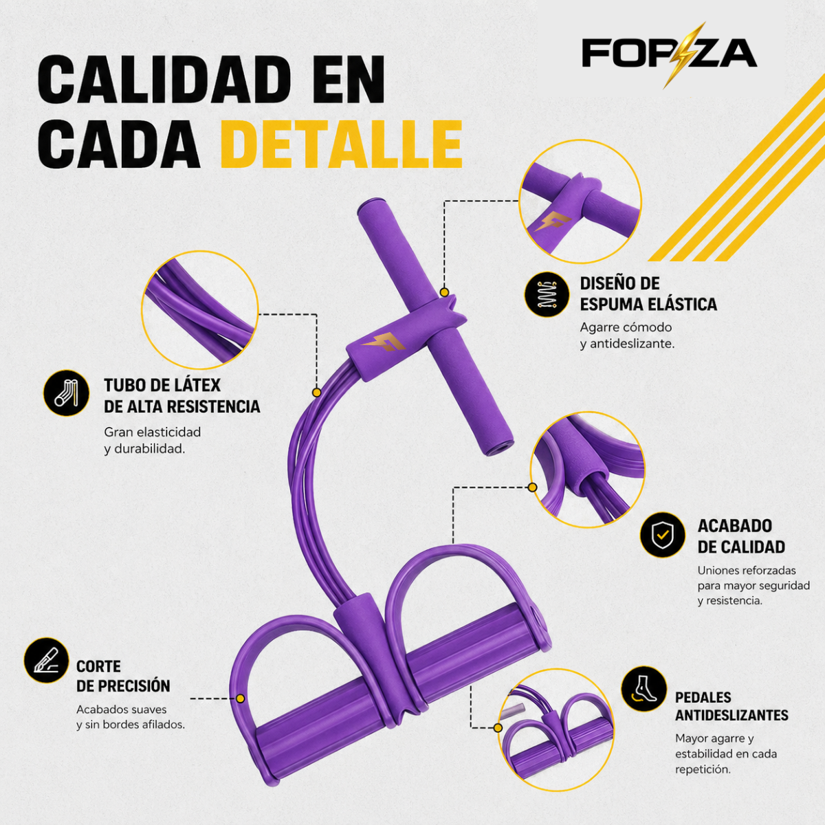 Ejercitador Y Reductor Para Abdomen De Pedal Forza