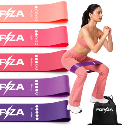Bandas Elásticas Resistencias Set X5 Forza
